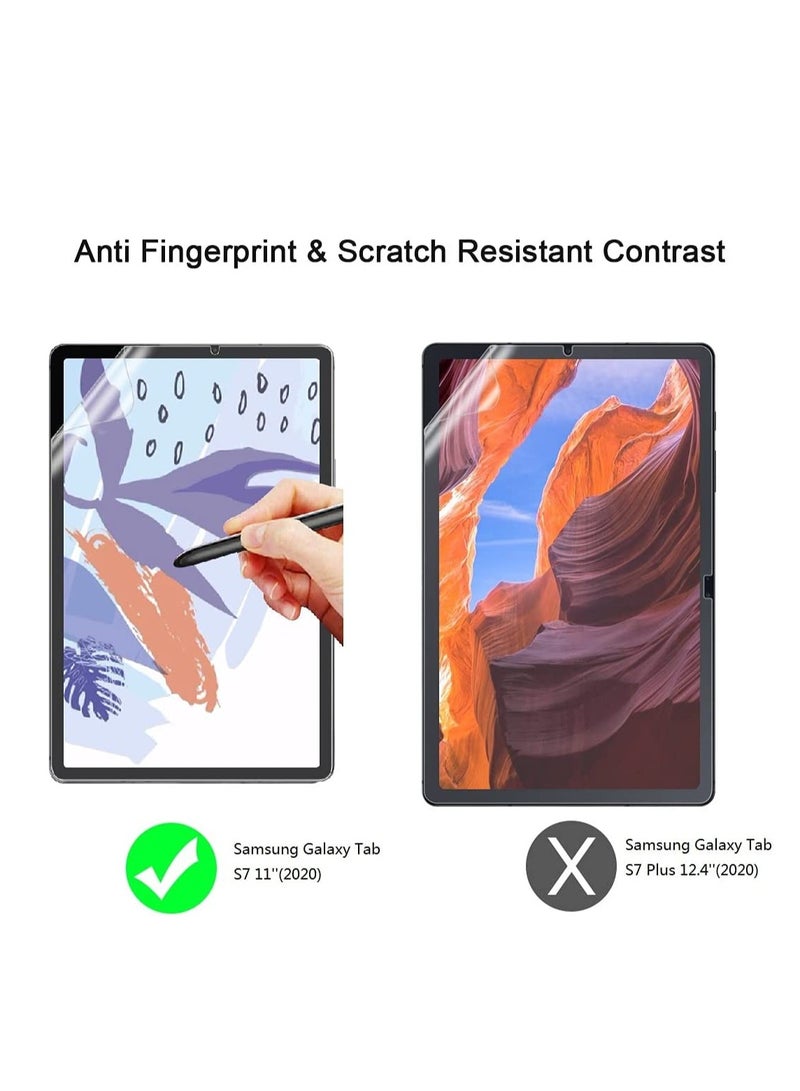 2Packs Paperfeel Screen Protector for Samsung Galaxy Tab A11 Plus 2025/S11/S11 Lite 2025/S10 FE 2025/S10 2024/Tab S9 2023/Tab S8 2022 / Tab S7 2020 (11 inch),matte feel for Writing  Drawing Like on Paper with S pen - Image 3